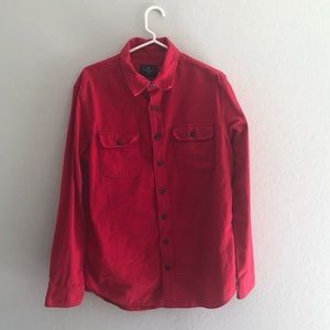 Red AE Flannel